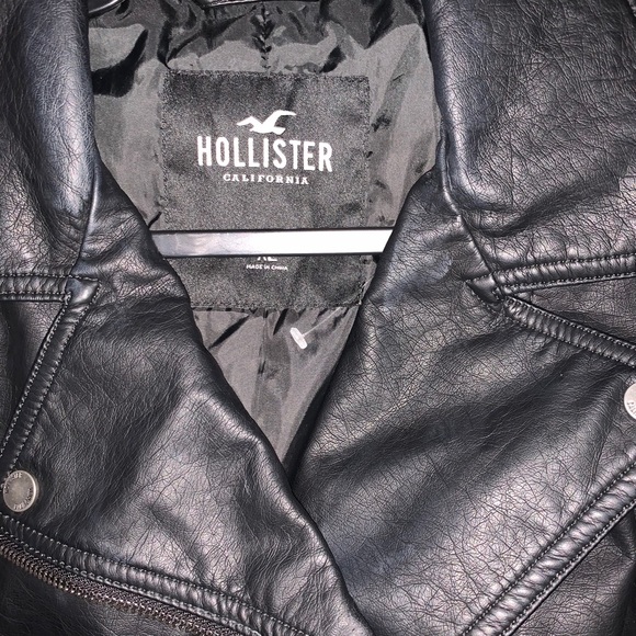 Hollister faux leather jacket in XL - Picture 4 of 5